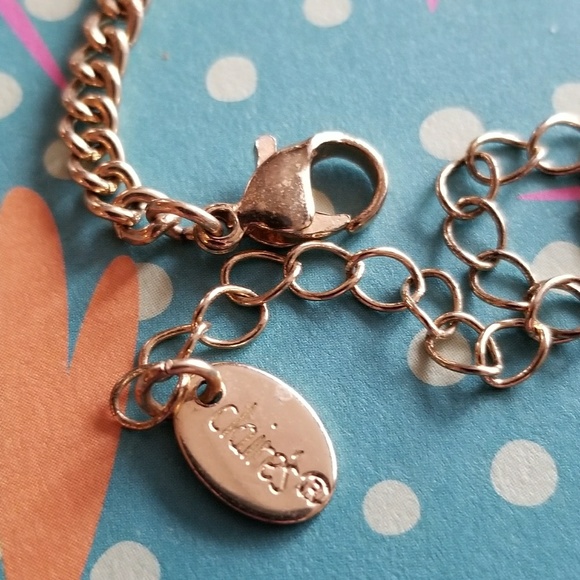 Relisted -Love tassel bow necklace wire collar gold tone - Picture 5 of 5